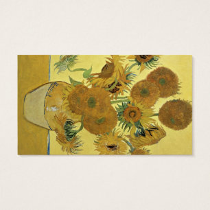 Cartes De Visite Tournesols de Vincent van Gogh , 1888