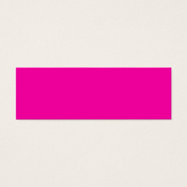 Cartes De Visite Tous Chaud Rose Rien Que Couleur Rose (Devant)