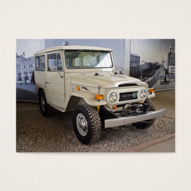 Cartes De Visite Toyota Land Cruiser BJ40 (Devant)