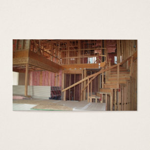 Cartes De Visite Travail de cadre de construction