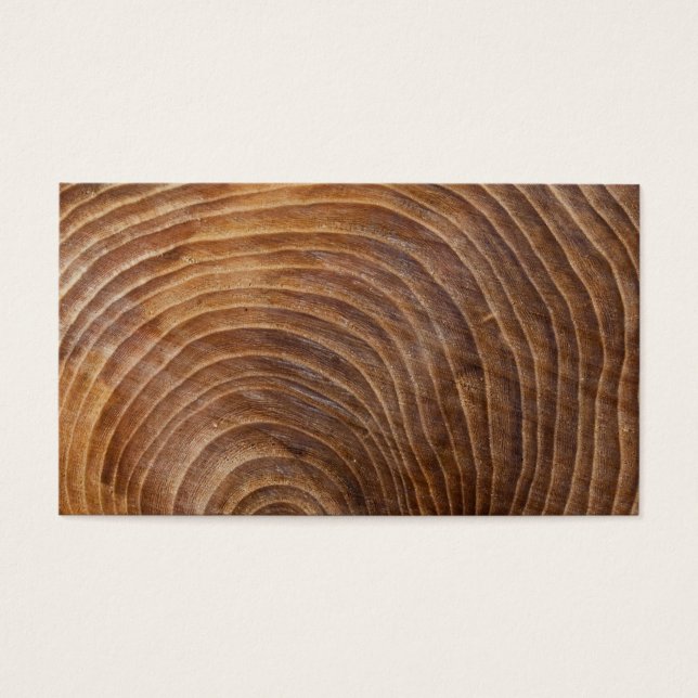 Cartes De Visite Tree rings (Devant)