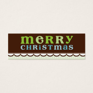 Cartes De Visite TRENDY HOLIDAY CADEAU TAG :: chandyflots 3