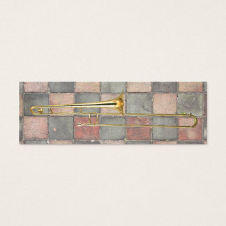Cartes De Visite Trombone marque l'endroit