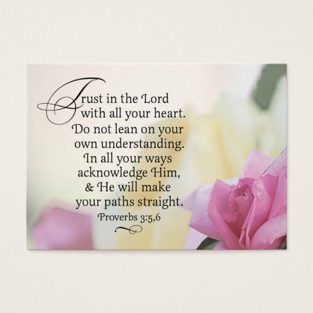 Cartes De Visite Trust & Mercy Chubby (Devant)