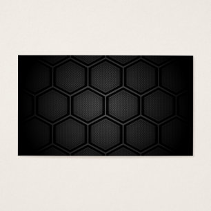 Cartes De Visite Tuiles de sortilège de fibre de carbone