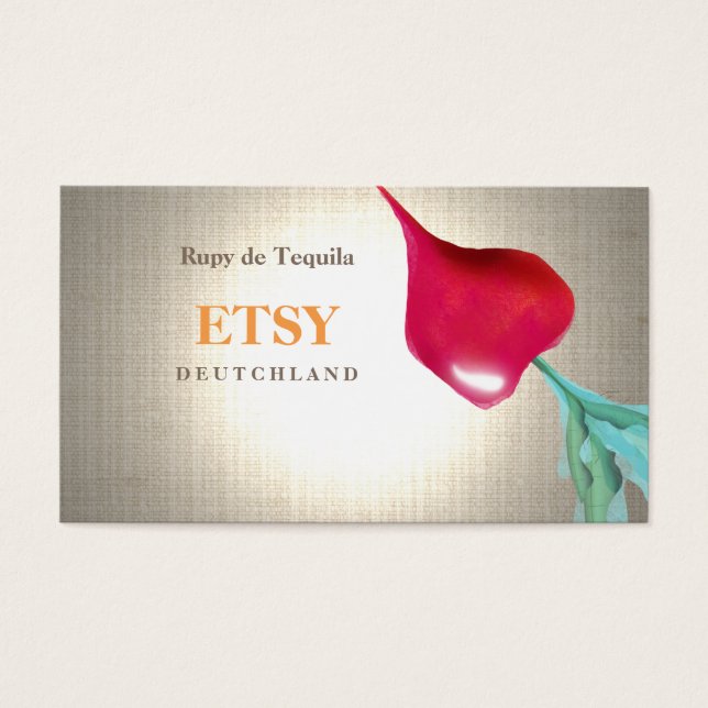 Cartes De Visite Turnip et citron (Devant)
