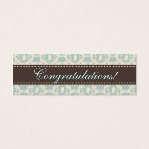 Cartes De Visite Tweet Tweet Garçon Skinny Gift Balise 3