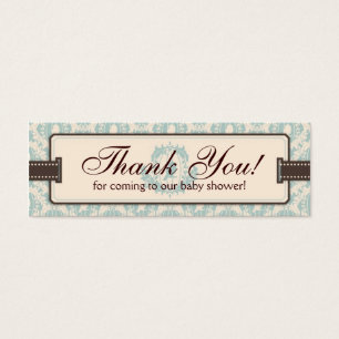 Cartes De Visite Tweet Tweet Garçon TY Skinny étiquette cadeau