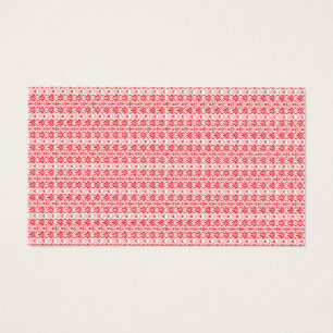 Cartes De Visite Un design abstrait rouge et orange vif avec des to
