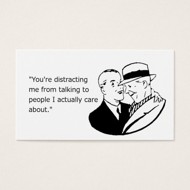 Cartes De Visite Un nouveau partenaire de conversation (Devant)