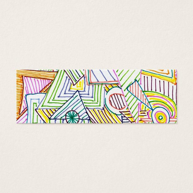Cartes De Visite Unique maigre (Devant)