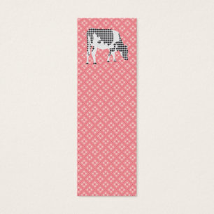 Cartes De Visite Vache frisonne, koe de Friese