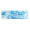 vagues de bulles bleues