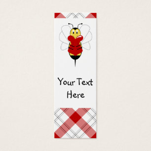 Cartes De Visite Valentine Bumble Bee Signet