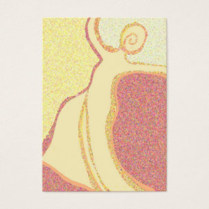 Cartes De Visite Valse élégante danseuse