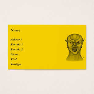 Cartes De Visite Vampire
