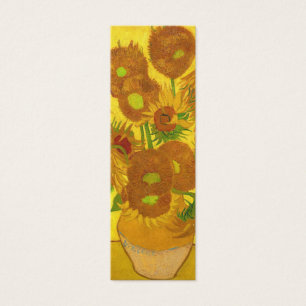 Cartes De Visite Van Gogh Quinze Tournesols Dans Un Vase Art