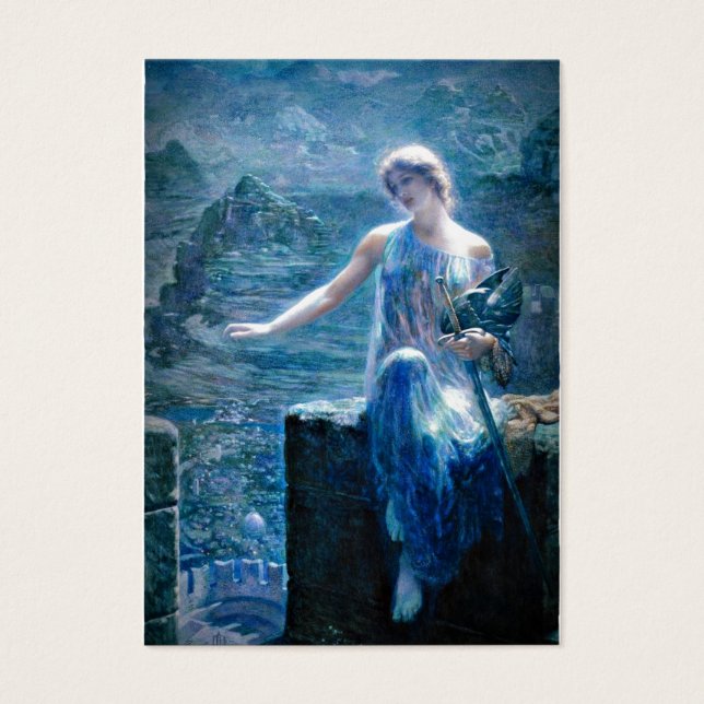 Cartes De Visite Veillée de Valkyrie (Devant)