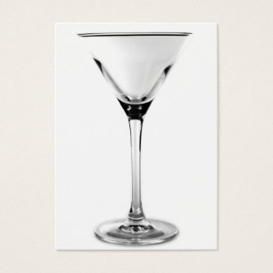 Cartes De Visite verre de martini