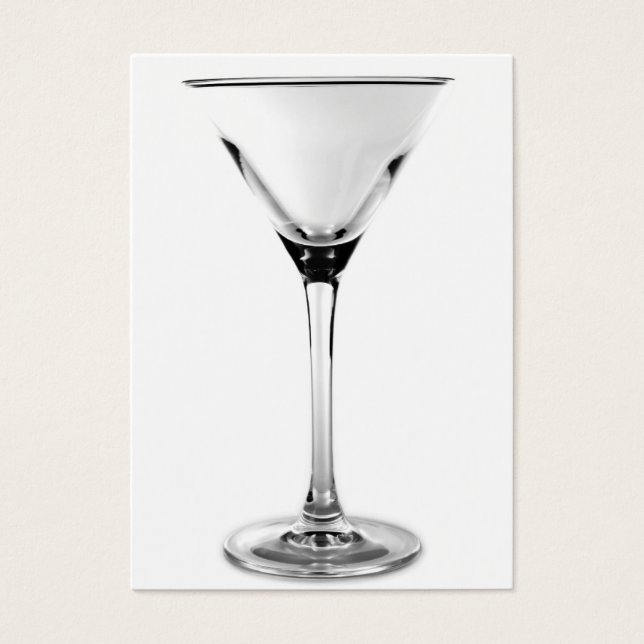 Cartes De Visite verre martini (Devant)