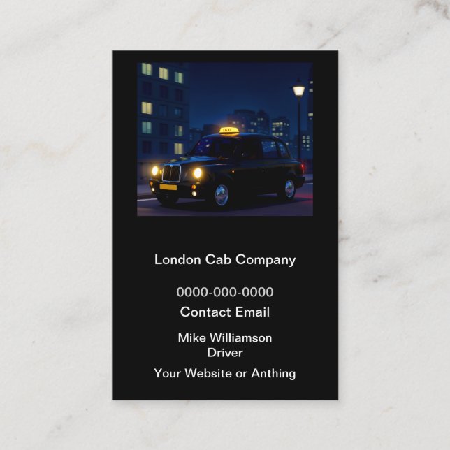 Cartes de visite verticales modernes pour service  (Devant)