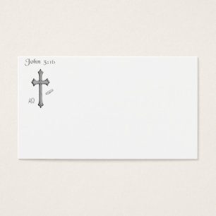 Cartes De Visite Vêtements de John 3:16