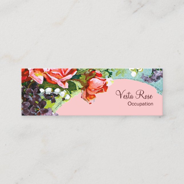 Cartes de visite victoriens de COULEUR de (Devant)
