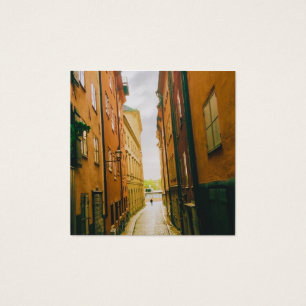 Cartes De Visite Vieille ville historique, Gamla Stan, Stockholm, S