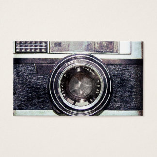 Cartes De Visite Vieux appareil photo noir