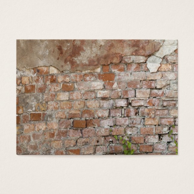 Cartes De Visite Vieux mur en briques (Devant)