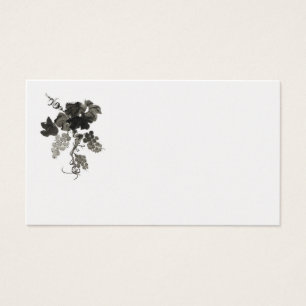 Cartes De Visite Vigne, Sumi-e