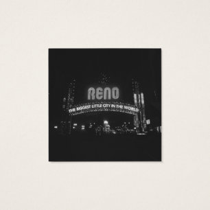 Cartes De Visite Ville de Reno