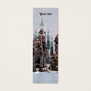 Cartes De Visite Ville Futuriste