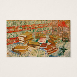 Cartes De Visite Vincent van Gogh   les livres jaunes, 1887