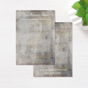 Cartes De Visite Vintage Browns Grunge Collier Porte-Collier