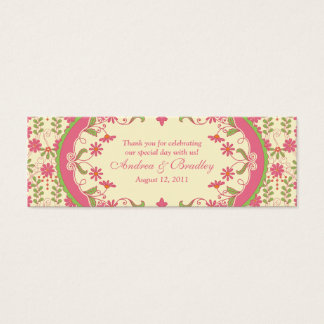 Cartes De Visite Vintage Victorian Daisy Floral Wedding Favor Tags