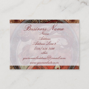 Cartes de visite vintages de danse d'Alphones