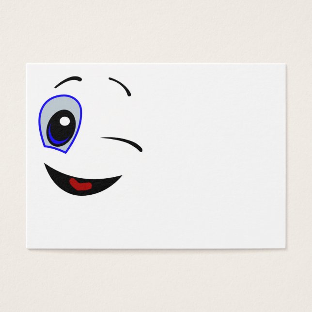 CARTES DE VISITE VISAGE SOURIRE (Devant)