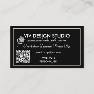 Cartes de visite Viv Design Studio décembre 2025