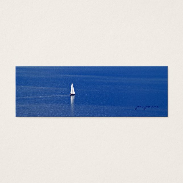 Cartes De Visite voile (Devant)
