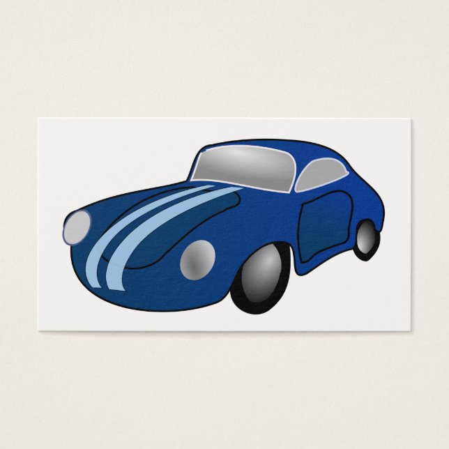 Cartes De Visite Voiture classique (Devant)
