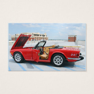 Cartes De Visite Voiture de sport britannique reconstituée