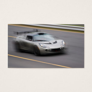 Cartes De Visite Voiture de sport expédiante