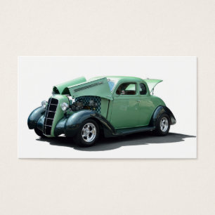 Cartes De Visite Voiture vintage reconstituée