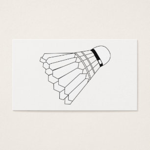 Cartes De Visite Volant de badminton