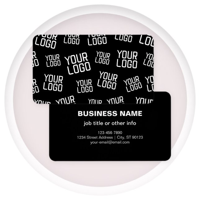 Cartes De Visite Votre logo de conception ou d'entreprise | Placeme (Créateur téléchargé)