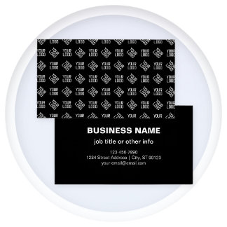 Cartes De Visite Votre logo | Logo alternatif unique ou design