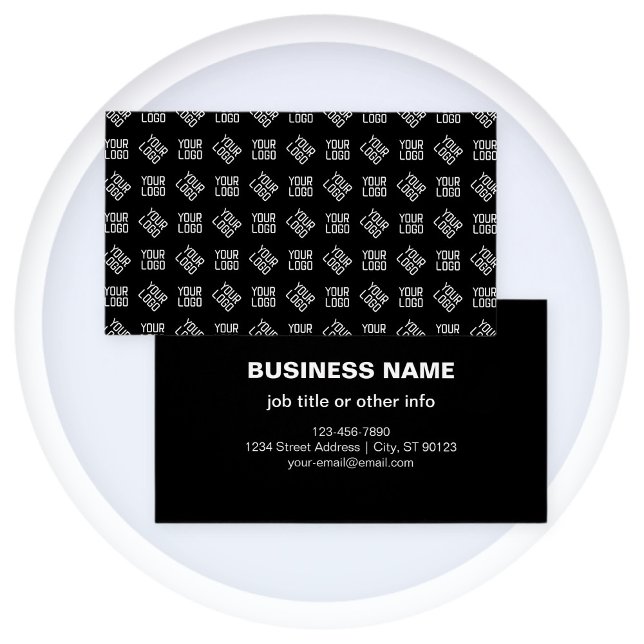 Cartes De Visite Votre logo | Logo ou conception unique (Créateur téléchargé)