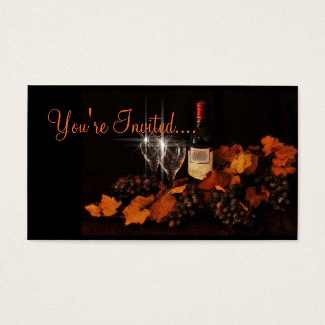 Cartes De Visite Vous êtes invité.... (Devant)