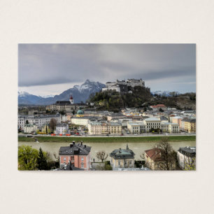 Cartes De Visite Vue sur Salzbourg Autriche